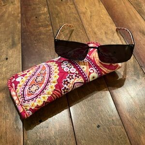 Vera Bradley sunglasses with soft case